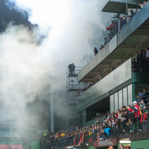 Futbolas: Lietuva – Portugalija 1:5  © B. Barausko ir I. Gelūno/Fotobanko nuotr.