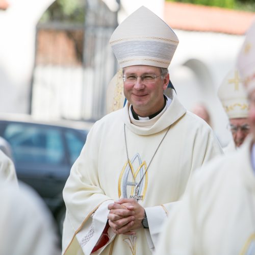 Įšventintas naujas vyskupas A. Jurevičius  © Vilmanto Raupelio nuotr.