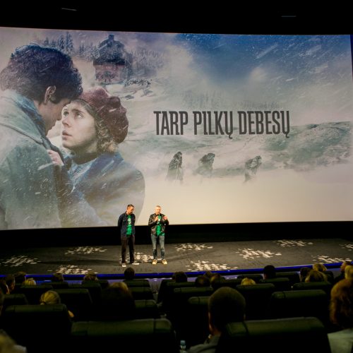 Išankstinė filmo „Tarp pilkų debesų“ premjera Kaune  © Vilmanto Raupelio nuotr.