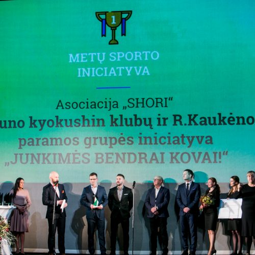 Kauno sporto apdovanojimai 2018  © Vilmanto Raupelio nuotr.
