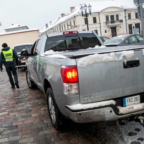 Policijos reidas „Švarus vairuotojas“  © Vilmanto Raupelio nuotr.