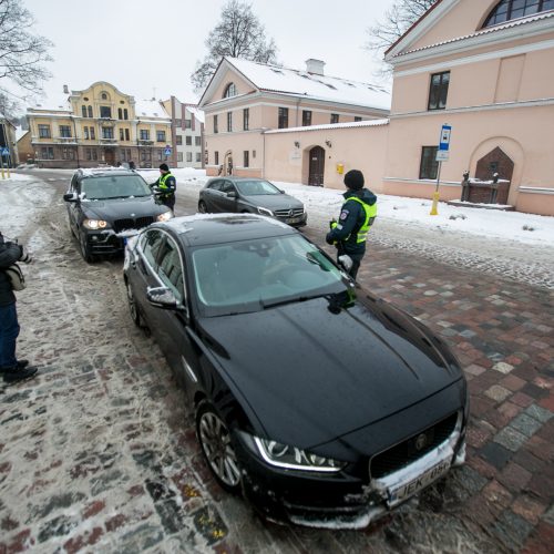 Policijos reidas „Švarus vairuotojas“  © Vilmanto Raupelio nuotr.