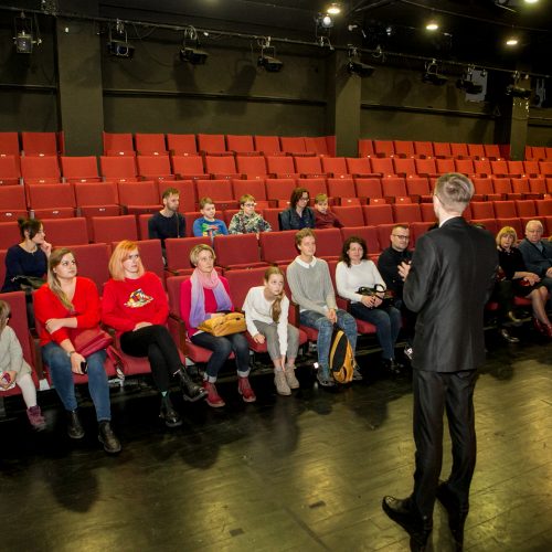 Ekskursija po Kauno dramos teatrą  © Vilmanto Raupelio nuotr.