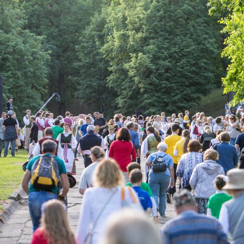 „Dainų šventė 2019“ Kaune  © Vilmanto Raupelio nuotr.