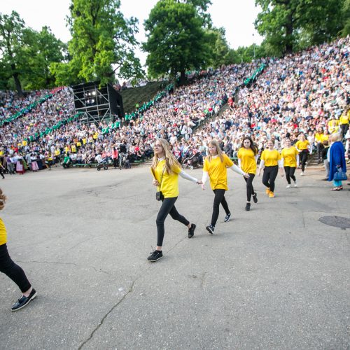 „Dainų šventė 2019“ Kaune  © Vilmanto Raupelio nuotr.