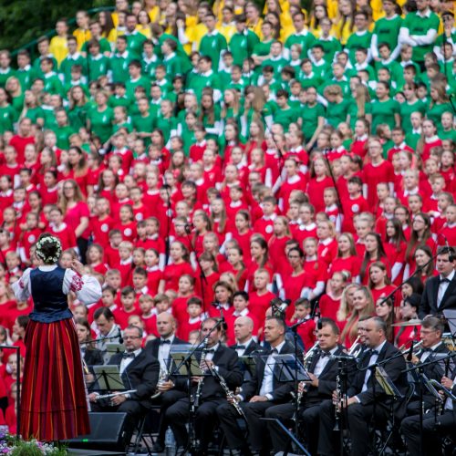 „Dainų šventė 2019“ Kaune  © Vilmanto Raupelio nuotr.