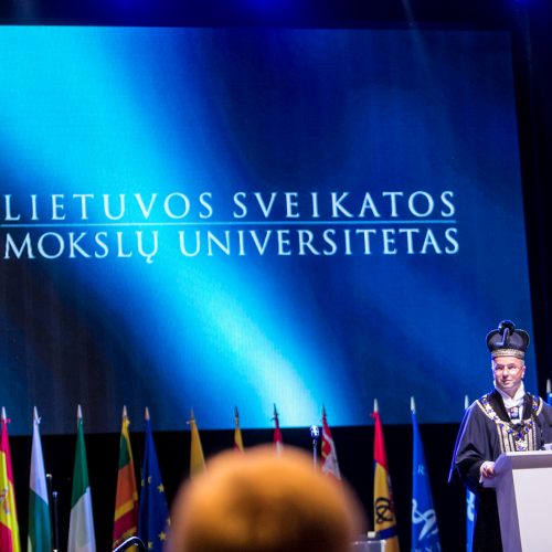 LSMU diplomų įteikimo šventė  © Vilmanto Raupelio nuotr.