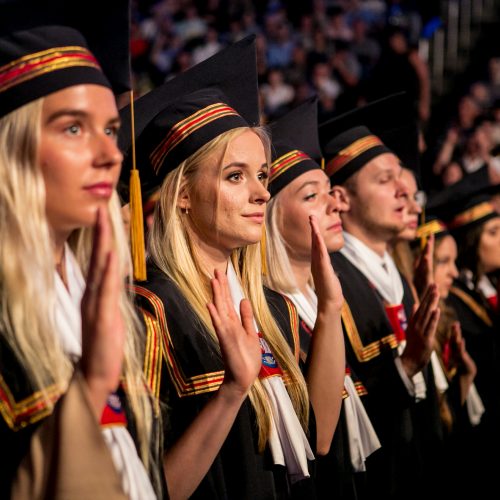 LSMU diplomų įteikimo šventė  © Vilmanto Raupelio nuotr.