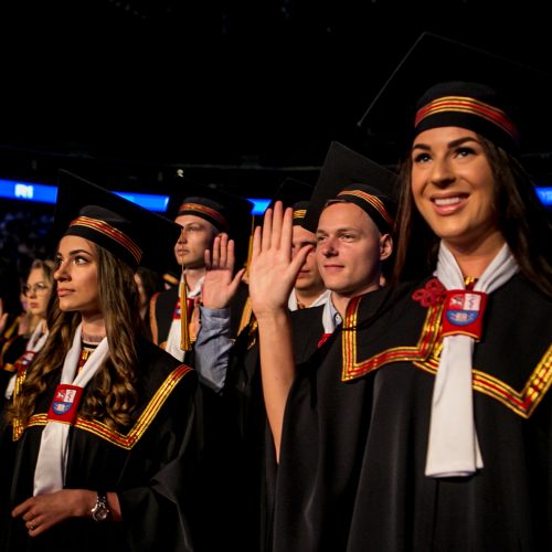 LSMU diplomų įteikimo šventė  © Vilmanto Raupelio nuotr.