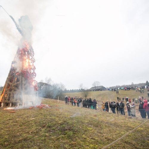 Užgavėnės Rumšiškėse 2020  © Vilmanto Raupelio nuotr.