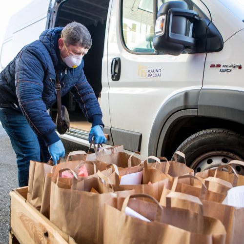 Kauniečius pasiekė SBA savanorių parama  © Vilmanto Raupelio nuotr.