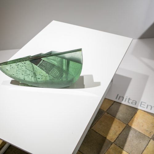 Parodos „Skaidri erdvė” atidarymas ir Manto Mikutavičiaus karšto stiklo pasirodymas  © Vilmanto Raupelio nuotr.