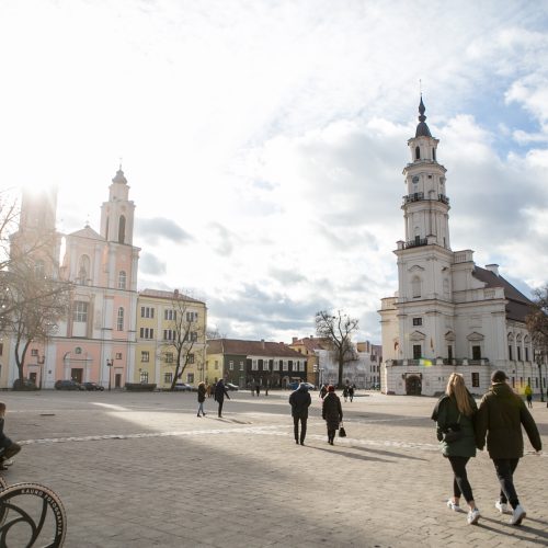 Pasivaikščiojimas po Kauno senamiestį  © Vilmanto Raupelio nuotr.