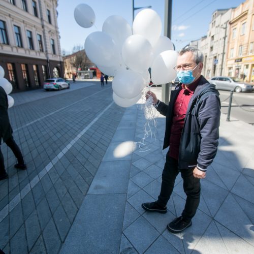 Architektai susirinko palaikyti teisiamą A. Karalių  © Vilmanto Raupelio nuotr.