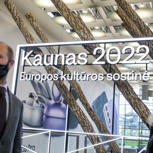 „Kaunas 2022“ ir „Akropolis“ pasirašė bendradarbiavimo sutartį  © Vilmanto Raupelio nuotr.