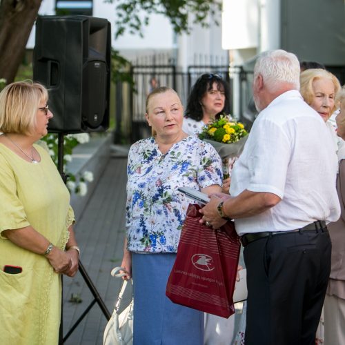 Pagerbta „Poezijos pavasario“ laureatė D.Zelčiūtė  © Vilmanto Raupelio nuotr.