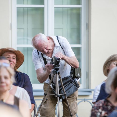 Pagerbta „Poezijos pavasario“ laureatė D.Zelčiūtė  © Vilmanto Raupelio nuotr.