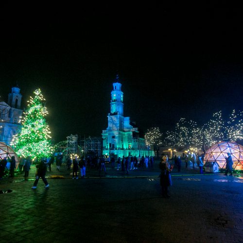 2021 m. Kauno Kalėdų eglės įžiebimo šventė  © Vilmanto Raupelio ir Evaldo Šemioto nuotr.