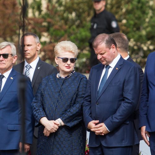 Laisvės dienos 25-ųjų metinių minėjimo ceremonija  © P. Peleckio / BFL nuotr.