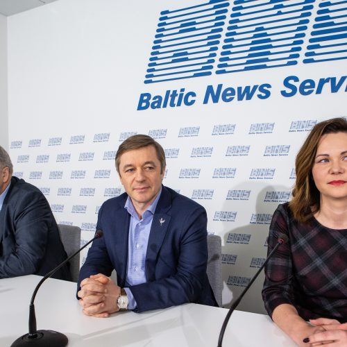 Spaudos konferencija po savivaldos rinkimų  © P. Peleckio / Fotobanko nuotr.