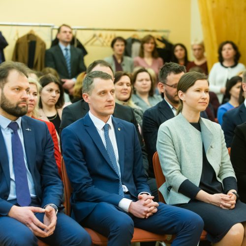 K. Mažeika pristatytas Aplinkos ministerijos kolektyvui  © G. Skaraitienės / Fotobanko nuotr.