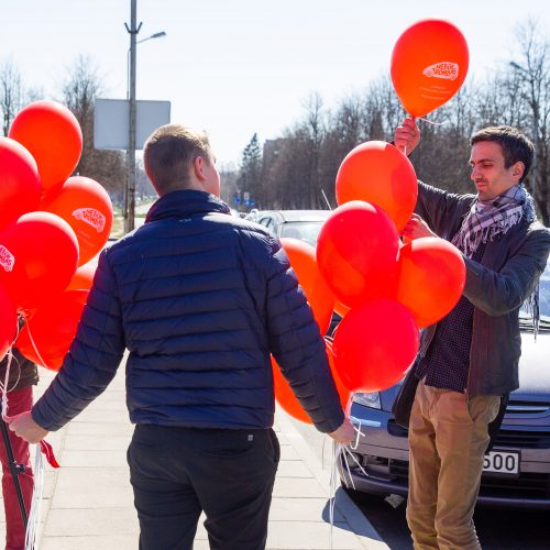 Akcija „Nebūk trombas!“ Vilniuje  © I. Gelūno / Fotobanko nuotr.