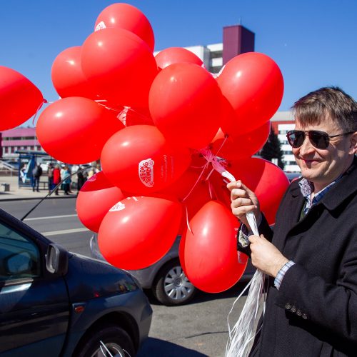 Akcija „Nebūk trombas!“ Vilniuje  © I. Gelūno / Fotobanko nuotr.