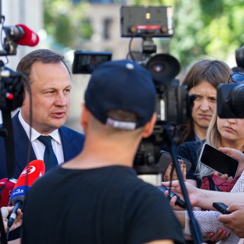 Generalinis prokuroras susitiko su G. Nausėda  © P. Peleckio / Fotobanko nuotr.