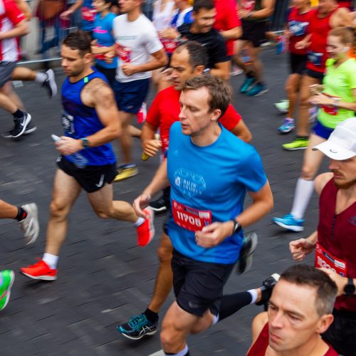 „Danske Bank Vilniaus maratonas 2019“  © I. Gelūno / Fotobanko nuotr.