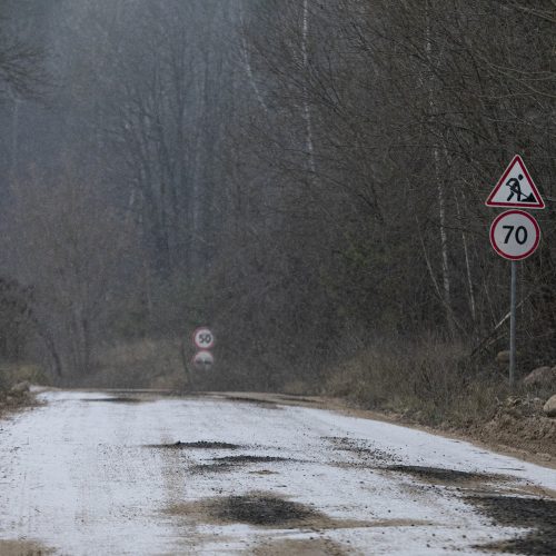 Upės gatvė Smigliuose, kurioje gyvena S. Skvernelis  © P. Peleckio / Fotobanko nuotr.