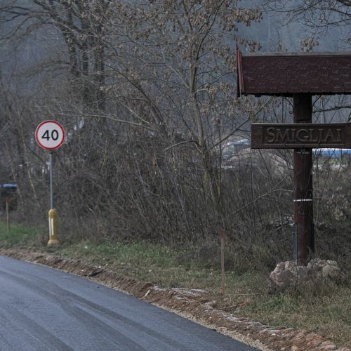 Upės gatvė Smigliuose, kurioje gyvena S. Skvernelis  © P. Peleckio / Fotobanko nuotr.