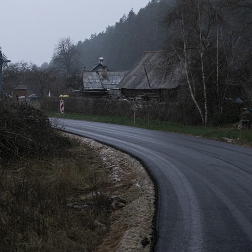 Upės gatvė Smigliuose, kurioje gyvena S. Skvernelis  © P. Peleckio / Fotobanko nuotr.