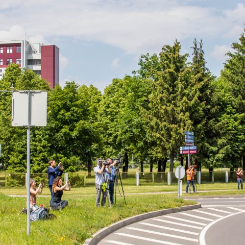 Donoro kepenų transportavimas iš Rygos į Vilnių  © I. Gelūno / Fotobanko nuotr.