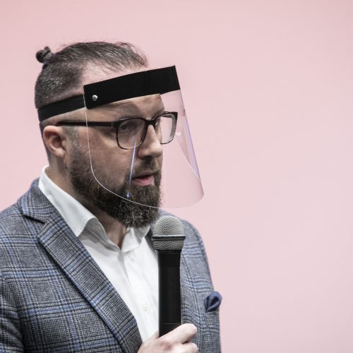 „Sidabrinės gervės“ spaudos konferencija  © P. Peleckio / Fotobanko nuotr.