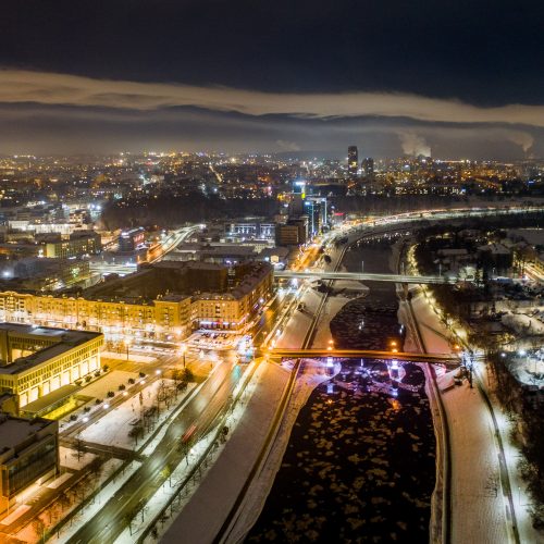 Žiemiškas Vilnius  © I. Gelūno / Fotobanko nuotr.