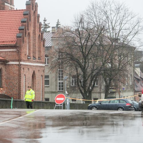 Kauno centre dėl eglės įžiebimo ribojamas eismas  © Vilmanto Raupelio nuotr.