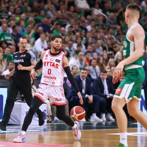 LKL finalo rungtynės: Kauno „Žalgiris“ – Vilniaus „Rytas“  © E. Ovčarenko / BNS nuotr.