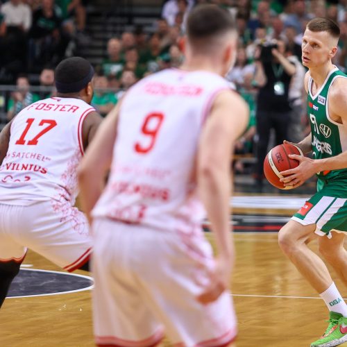 LKL finalo rungtynės: Kauno „Žalgiris“ – Vilniaus „Rytas“  © E. Ovčarenko / BNS nuotr.