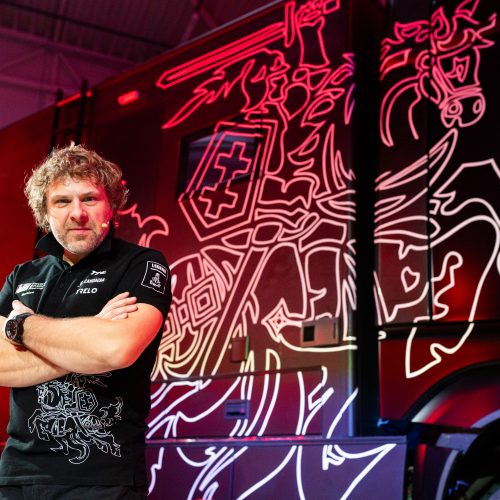 „TOYOTA GAZOO Racing Baltics“ komandos pristatymas  © S. Lisausko / BNS nuotr.