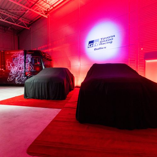 „TOYOTA GAZOO Racing Baltics“ komandos pristatymas  © S. Lisausko / BNS nuotr.