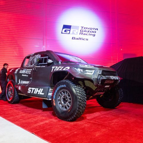 „TOYOTA GAZOO Racing Baltics“ komandos pristatymas  © S. Lisausko / BNS nuotr.