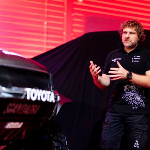 „TOYOTA GAZOO Racing Baltics“ komandos pristatymas  © S. Lisausko / BNS nuotr.