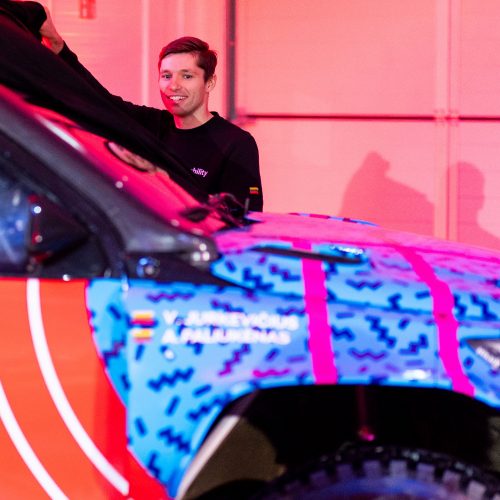„TOYOTA GAZOO Racing Baltics“ komandos pristatymas  © S. Lisausko / BNS nuotr.