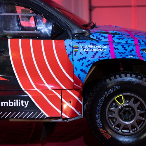 „TOYOTA GAZOO Racing Baltics“ komandos pristatymas  © S. Lisausko / BNS nuotr.