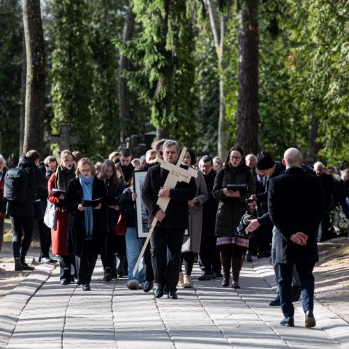 R. Tumino laidotuvės  © P. Peleckio, L. Balandžio / BNS nuotr.