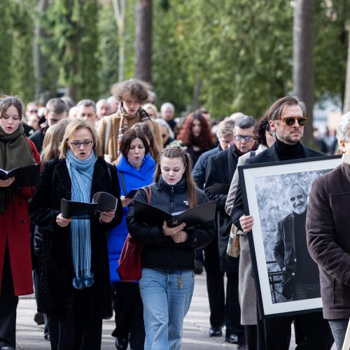 R. Tumino laidotuvės  © P. Peleckio, L. Balandžio / BNS nuotr.