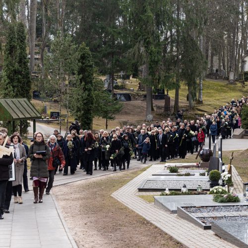 R. Tumino laidotuvės  © P. Peleckio, L. Balandžio / BNS nuotr.