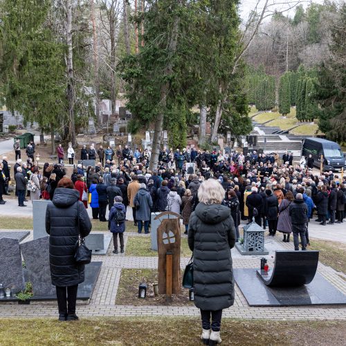 R. Tumino laidotuvės  © P. Peleckio, L. Balandžio / BNS nuotr.