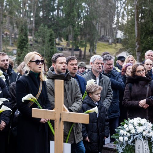 R. Tumino laidotuvės  © P. Peleckio, L. Balandžio / BNS nuotr.