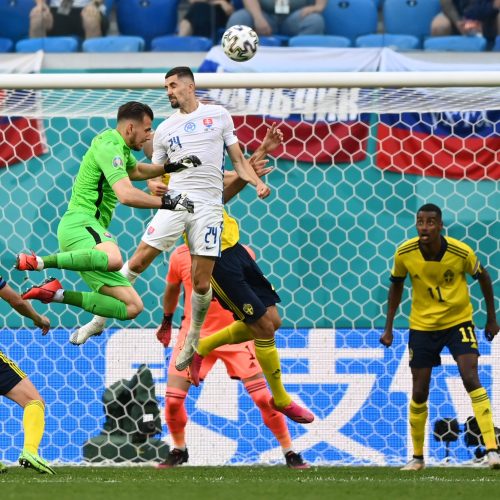 Europos futbolo čempionatas: Švedija–Slovakija 1:0  © Scanpix nuotr.